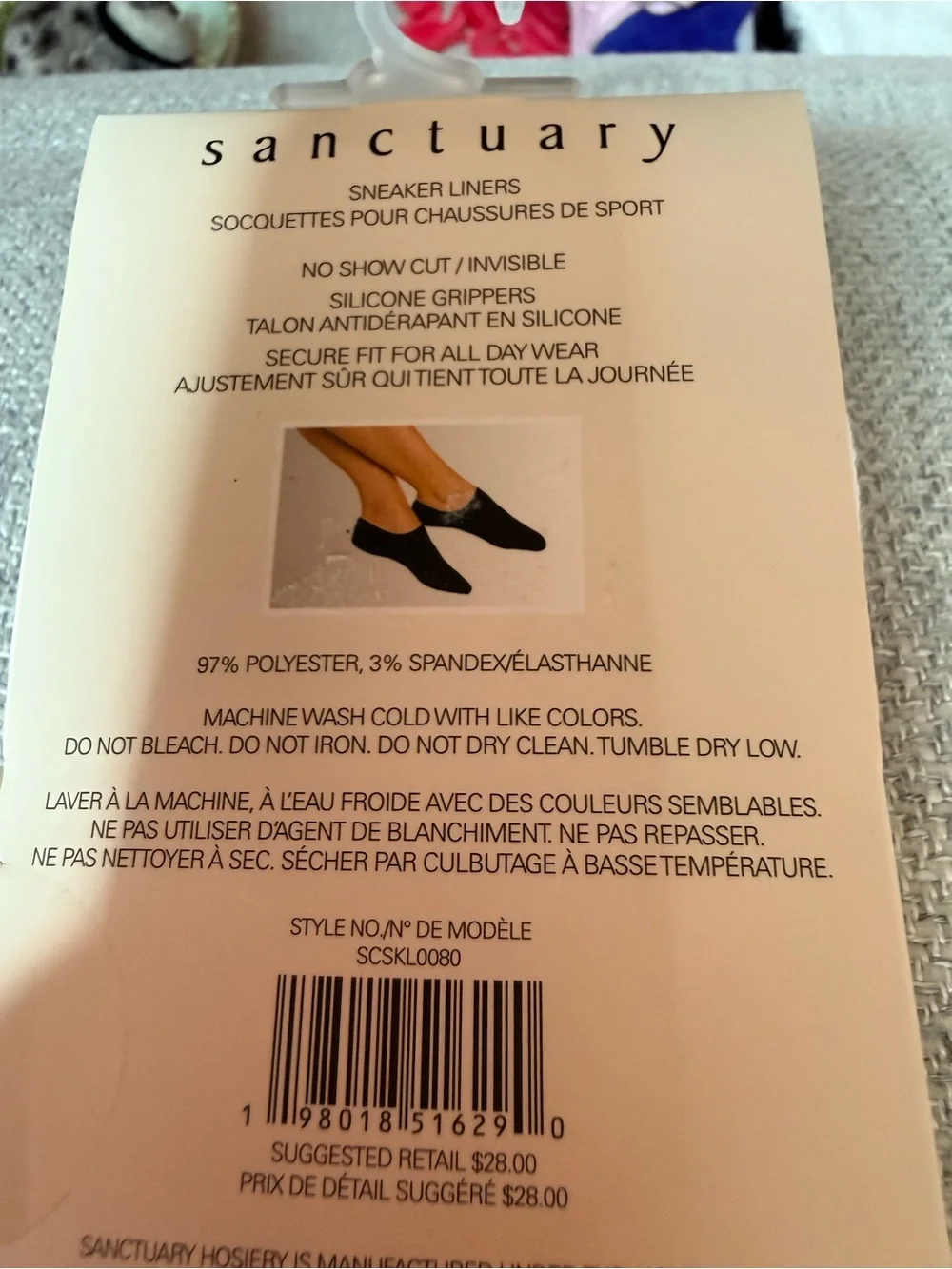 Sanctuary Sky Blue No-Show Sneaker Liners